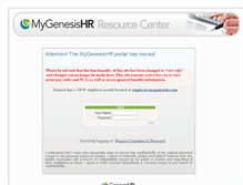 Tablet Screenshot of mygenesishr.com